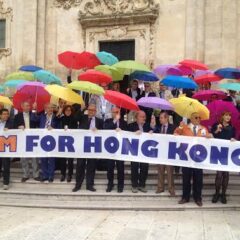 Convention Popolari per l’Italia. FlashMob FREEDOM FOR HONG KONG – VIDEO